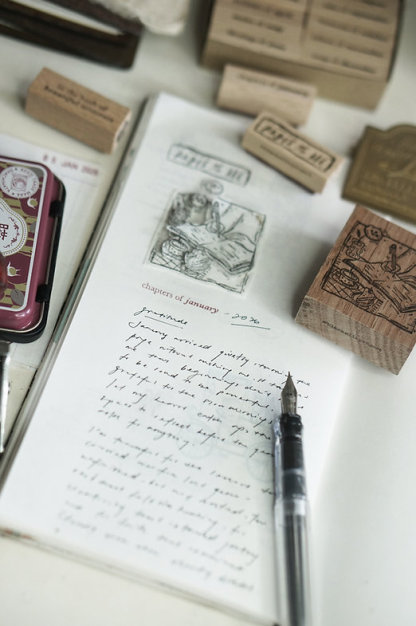 Black Milk Project - Stamp - Pages of Me