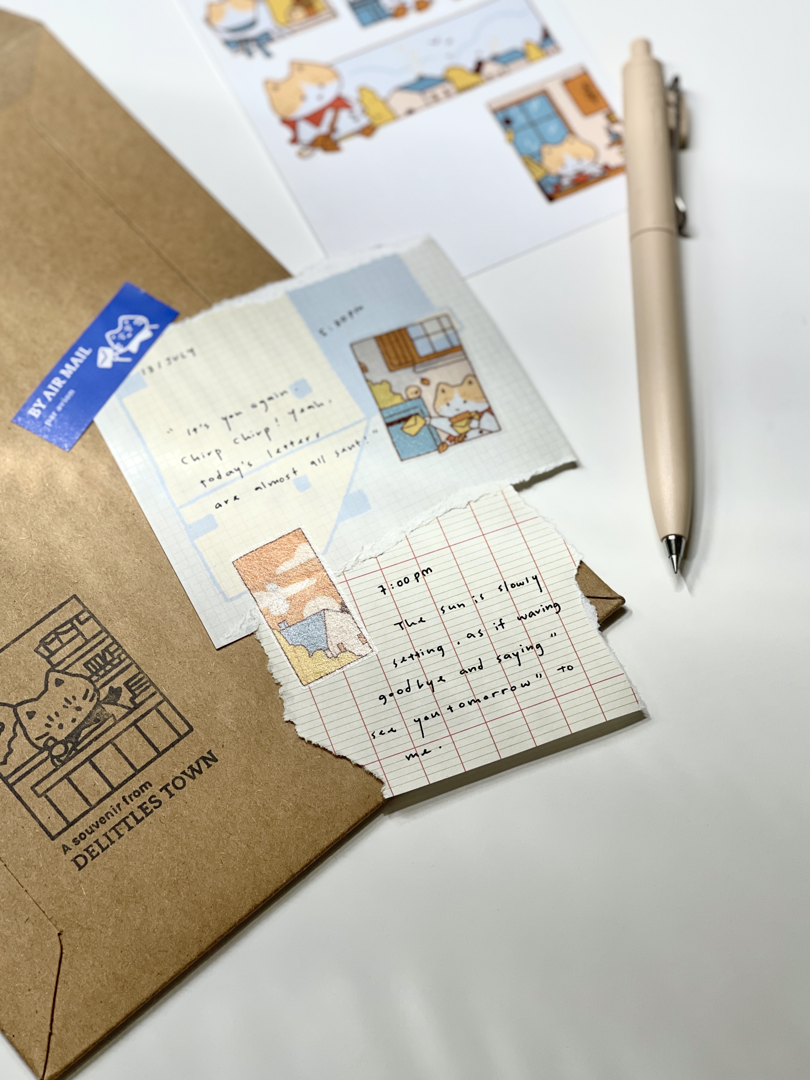 Hatsu midori - A Day Of Finn Sticker Sheet