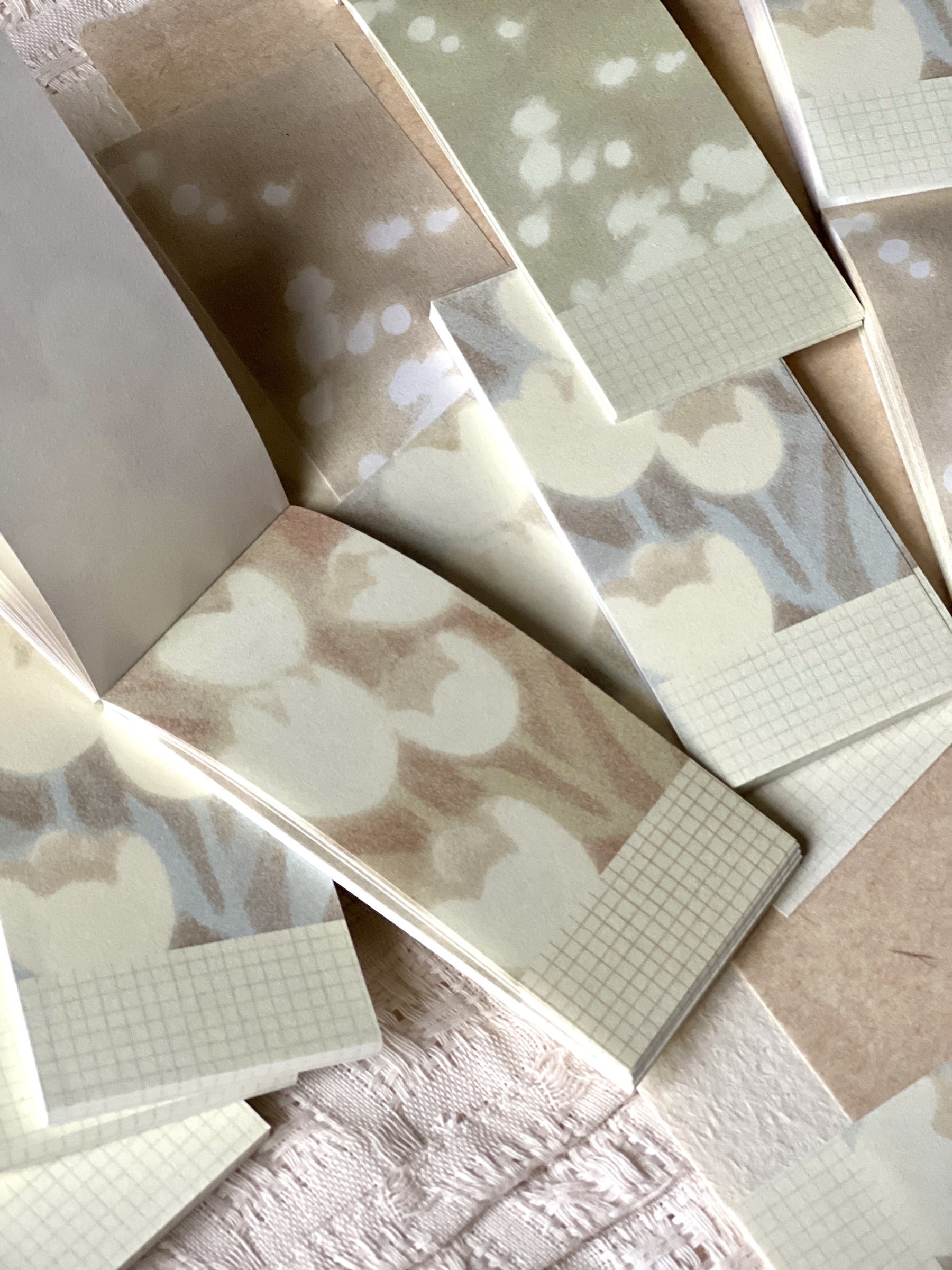 Hatsu midori - Forest Mementos Memo Pad