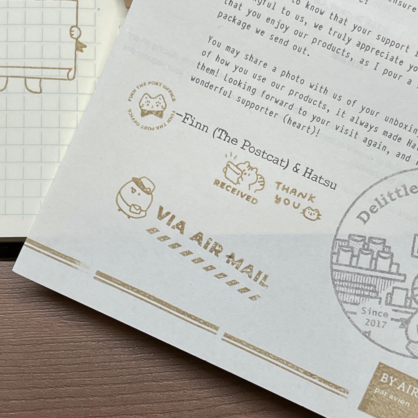 Hatsu midori - Finn Pos Office Clear Stamps