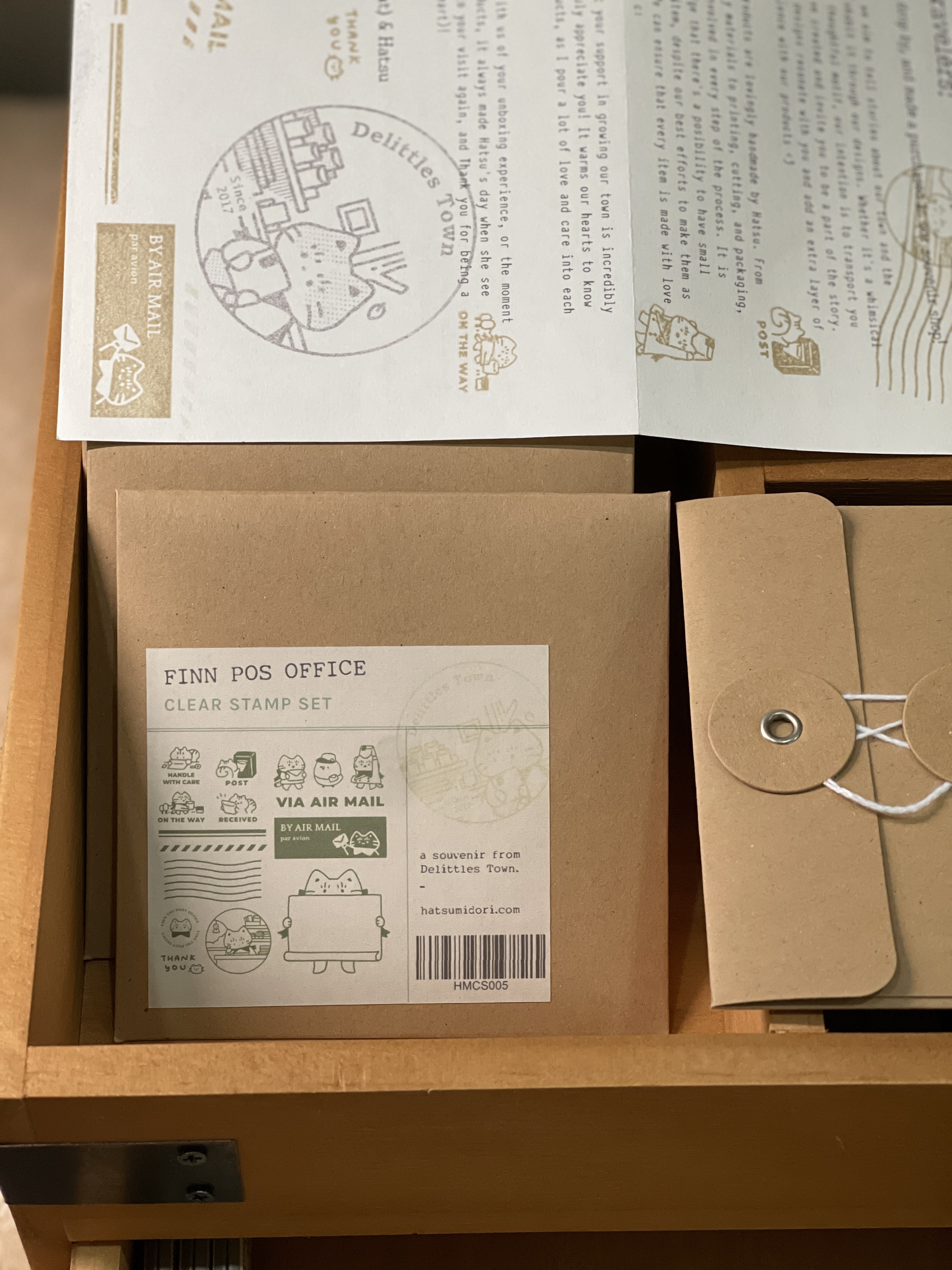 Hatsu midori - Finn Pos Office Clear Stamps