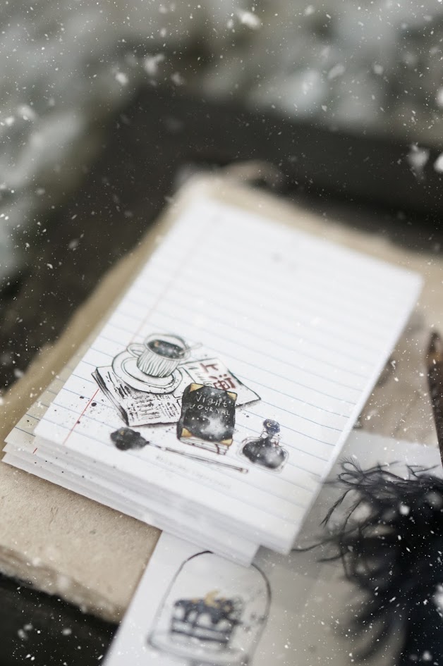 Black Milk Project - Notes in the Night Perforated Memo Sheets