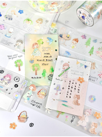 Molinta - Tape - A Stroll In Watercolor Hues