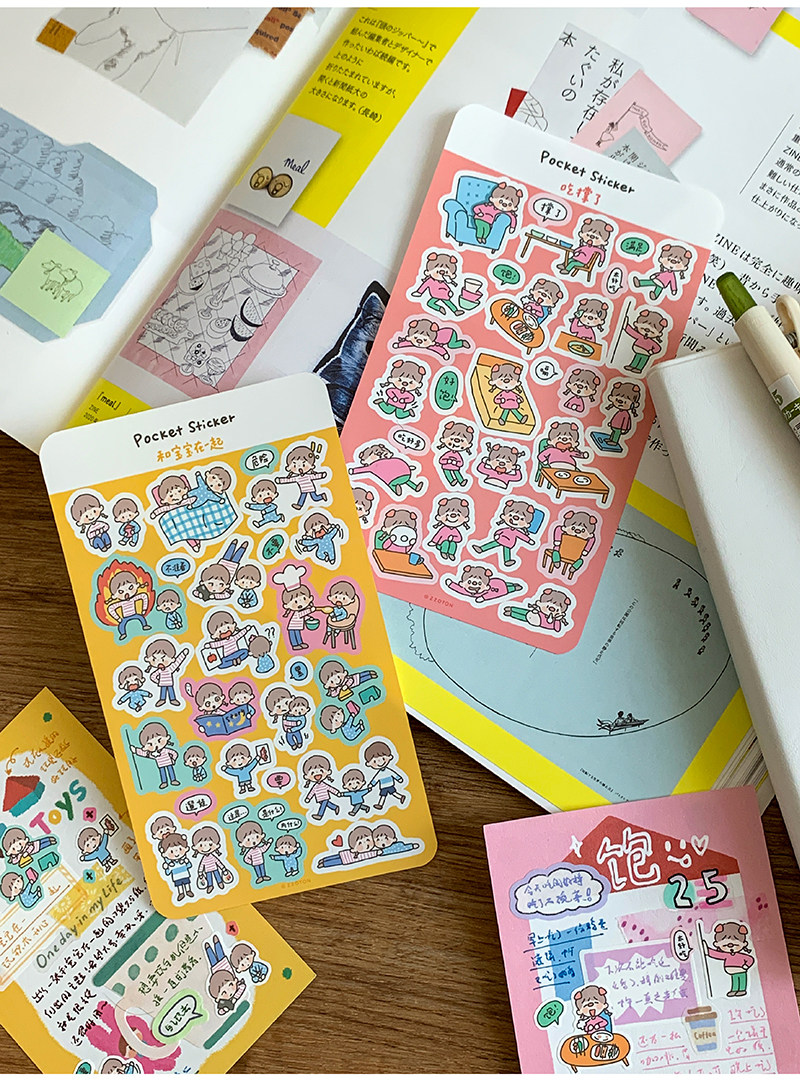 Molinta Sticker Sheets - Pocket Sticker  v2