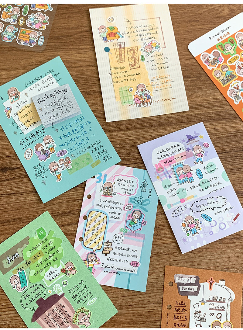 Molinta Sticker Sheets - Pocket Sticker  v14