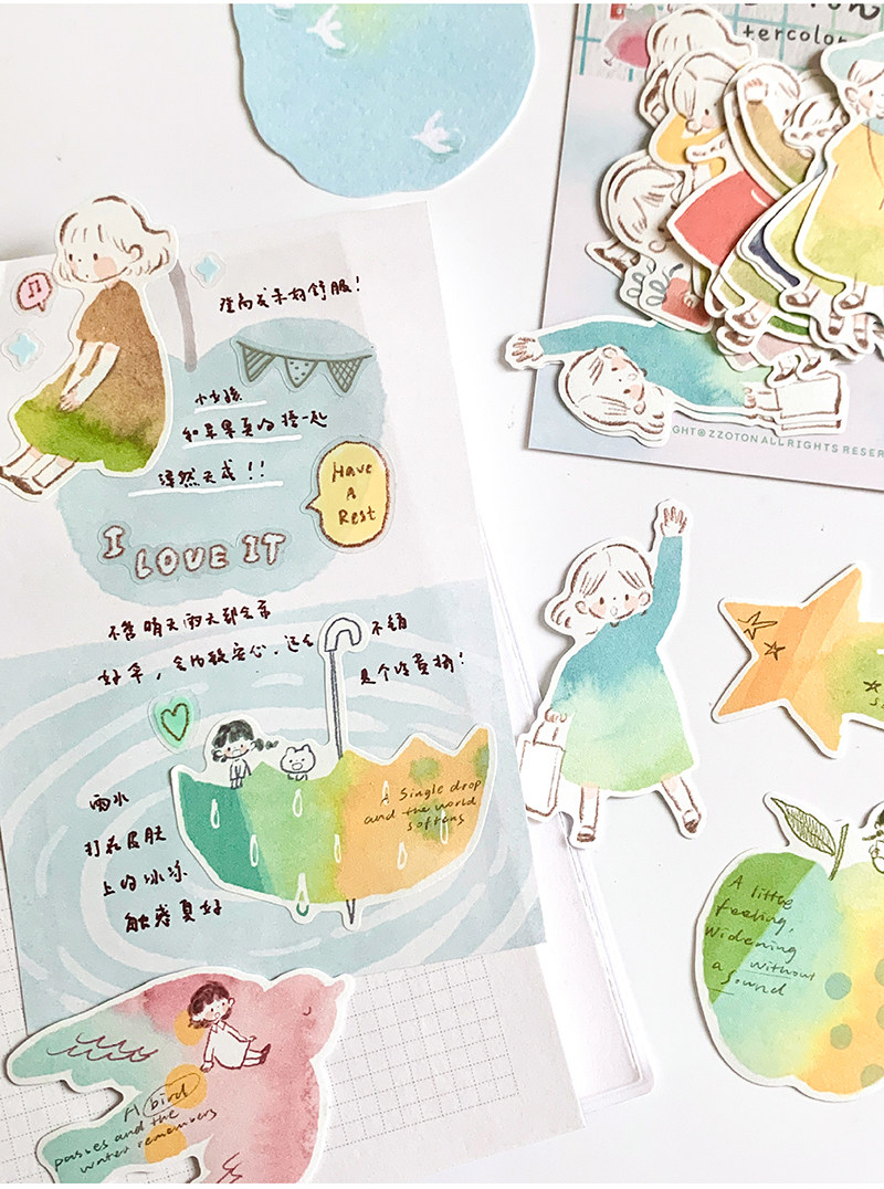 Molinta - Ripples of Little Things Sticker Flakes