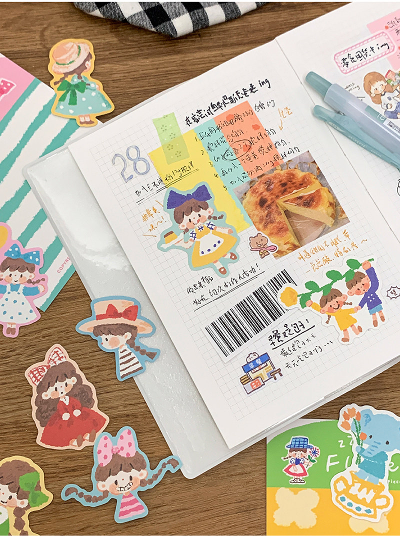 Molinta - Bowknot Sticker Flakes – Stationery Cafe