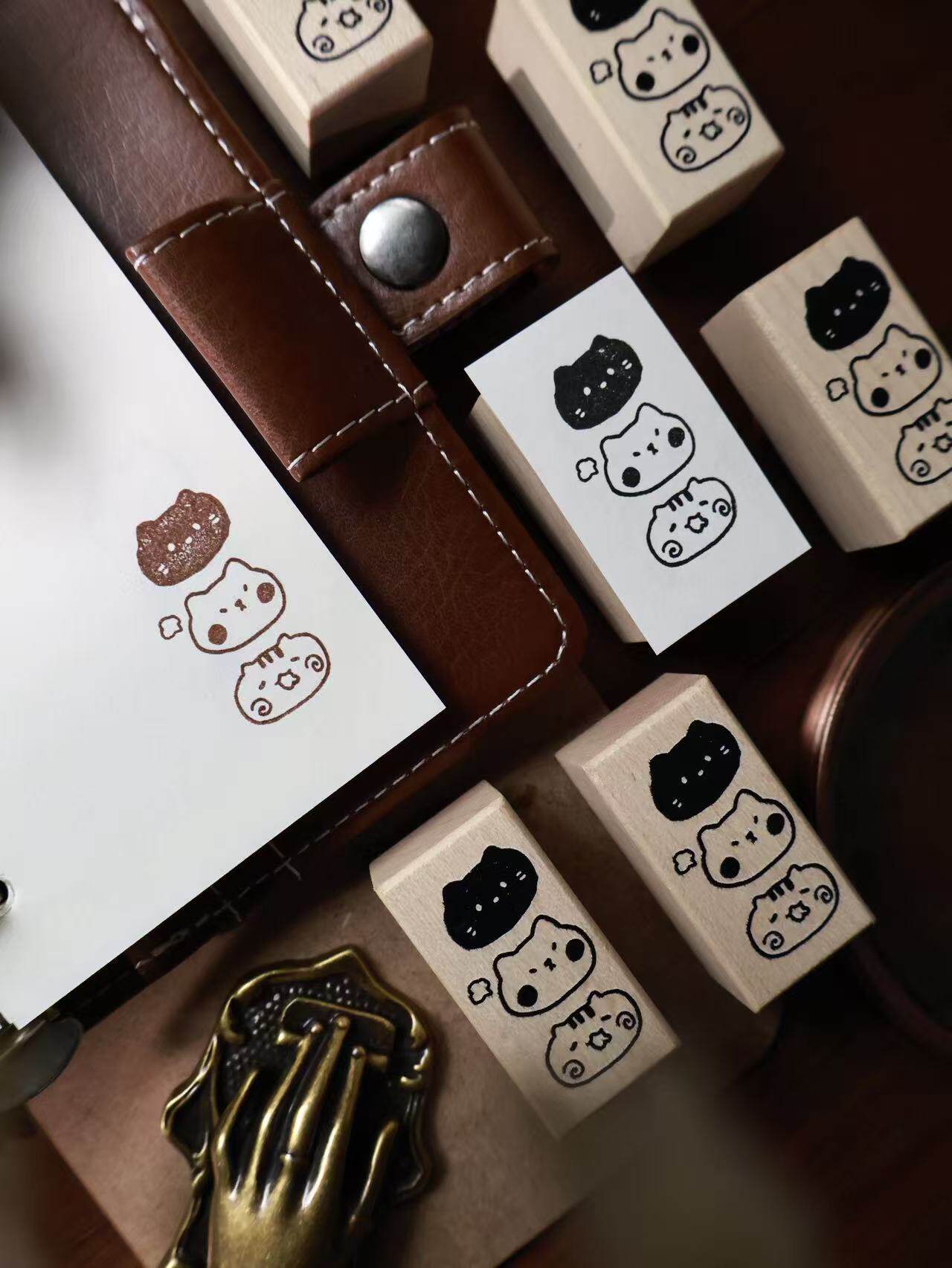 Yier Creative Studio - Stamp - Cute Cat Series