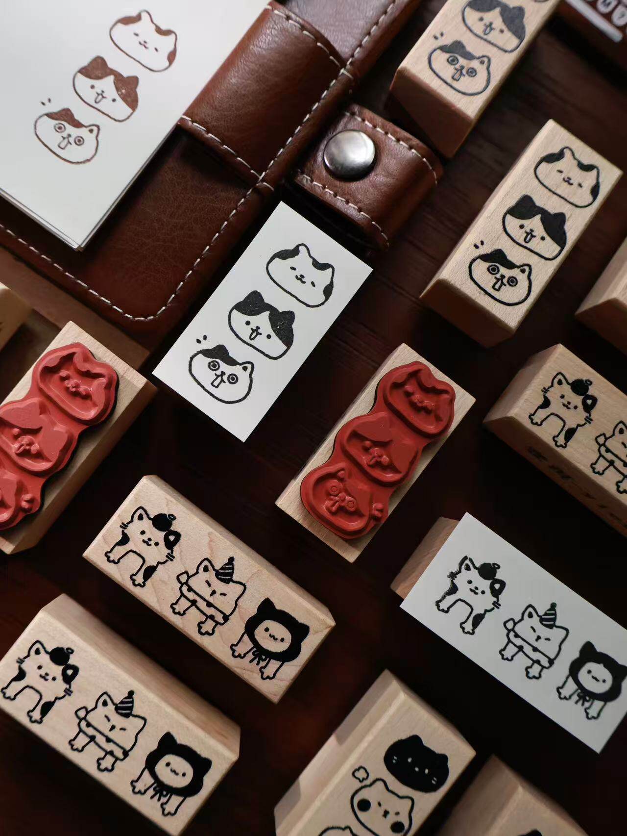 Yier Creative Studio - Stamp - Cute Cat Series