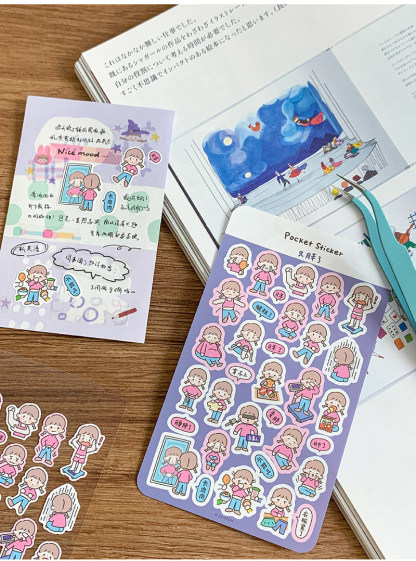 Molinta Sticker Sheets - Pocket Sticker  v14