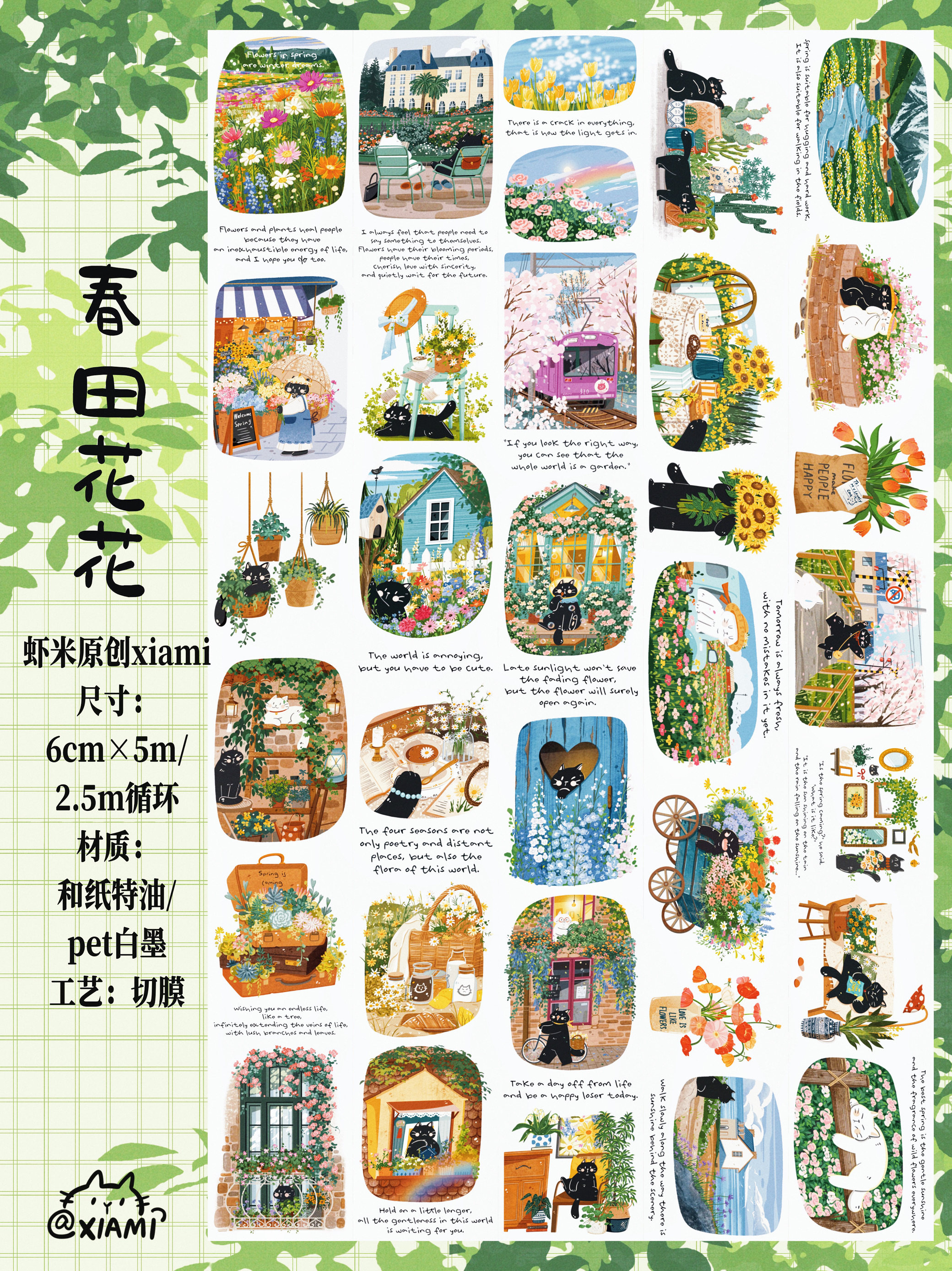 Xiami Studio - Springtime Flower Tape