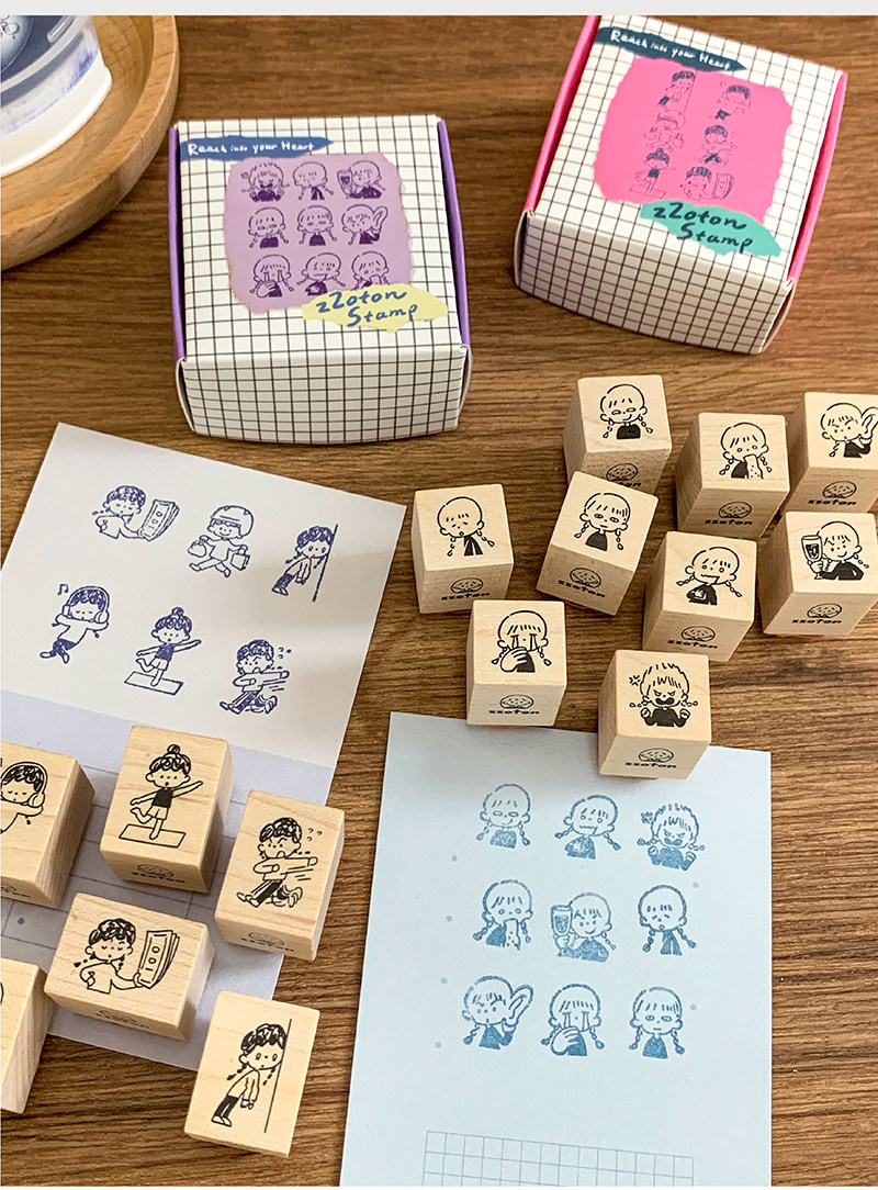 Molinta - Expressions and Actions stamp V4