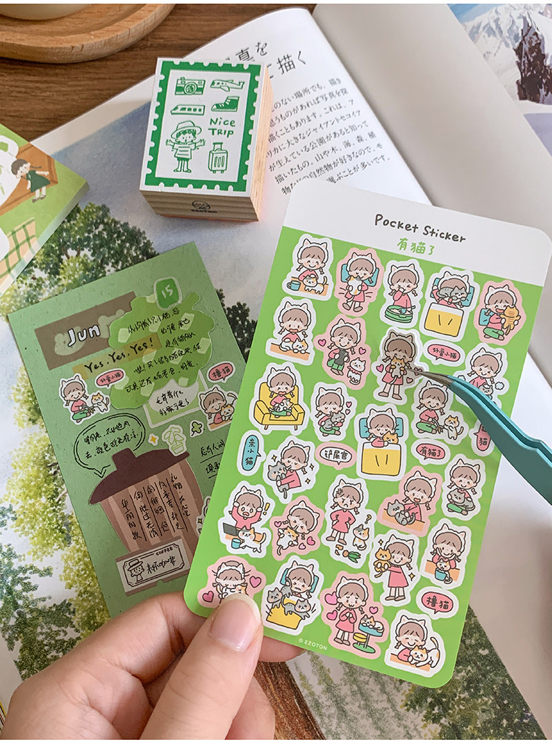 Molinta Sticker Sheets - Pocket Sticker  v1
