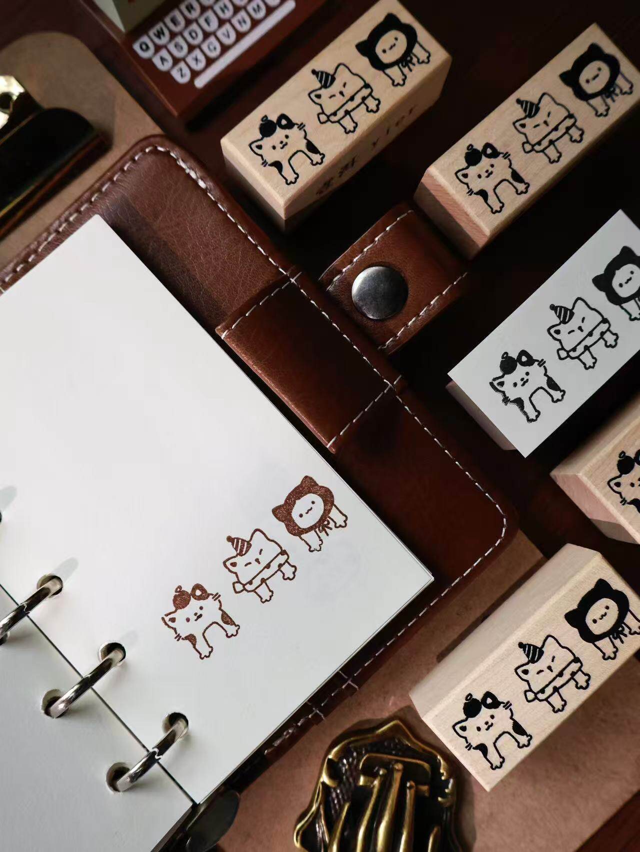 Yier Creative Studio - Stamp - Cute Cat Series