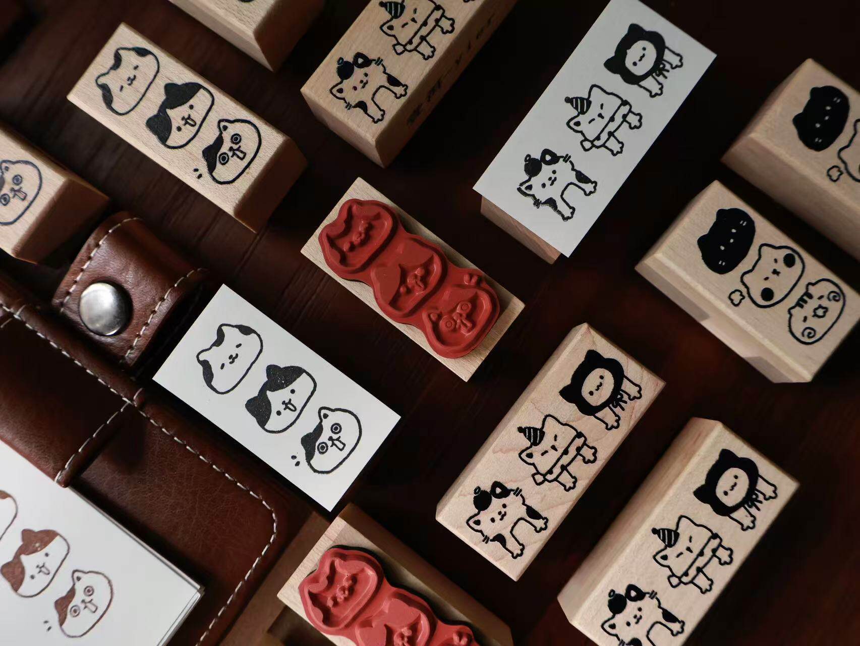 Yier Creative Studio - Stamp - Cute Cat Series