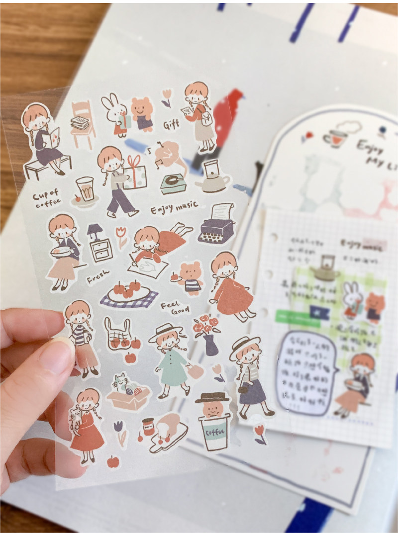 Molinta Sticker Sheets - Color Block Series
