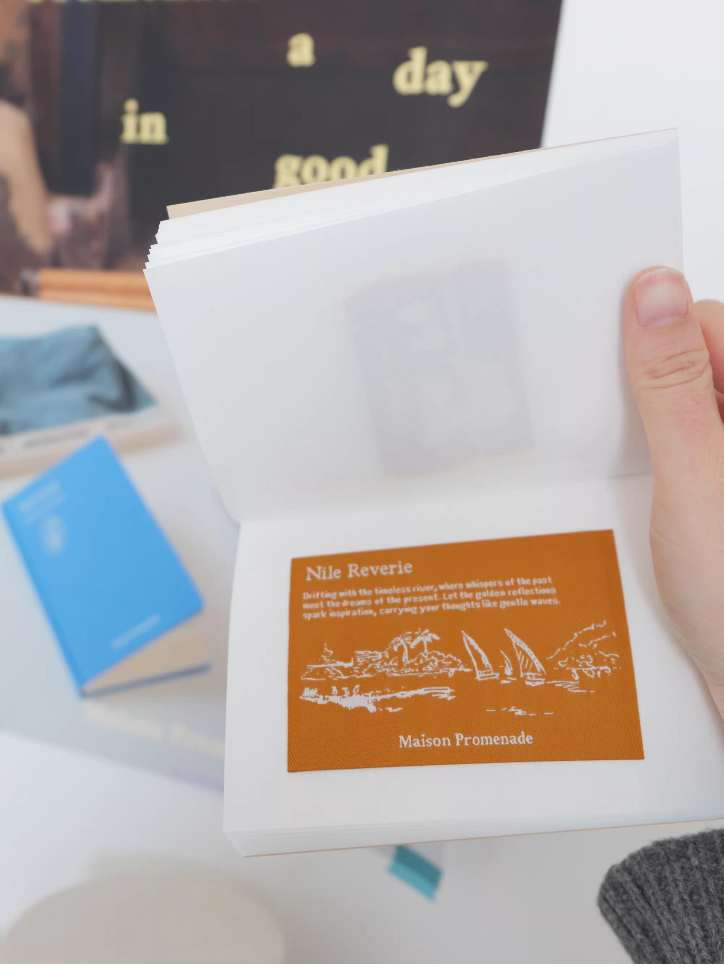 Maison Promenade - Fabric Sticker Flakes Series