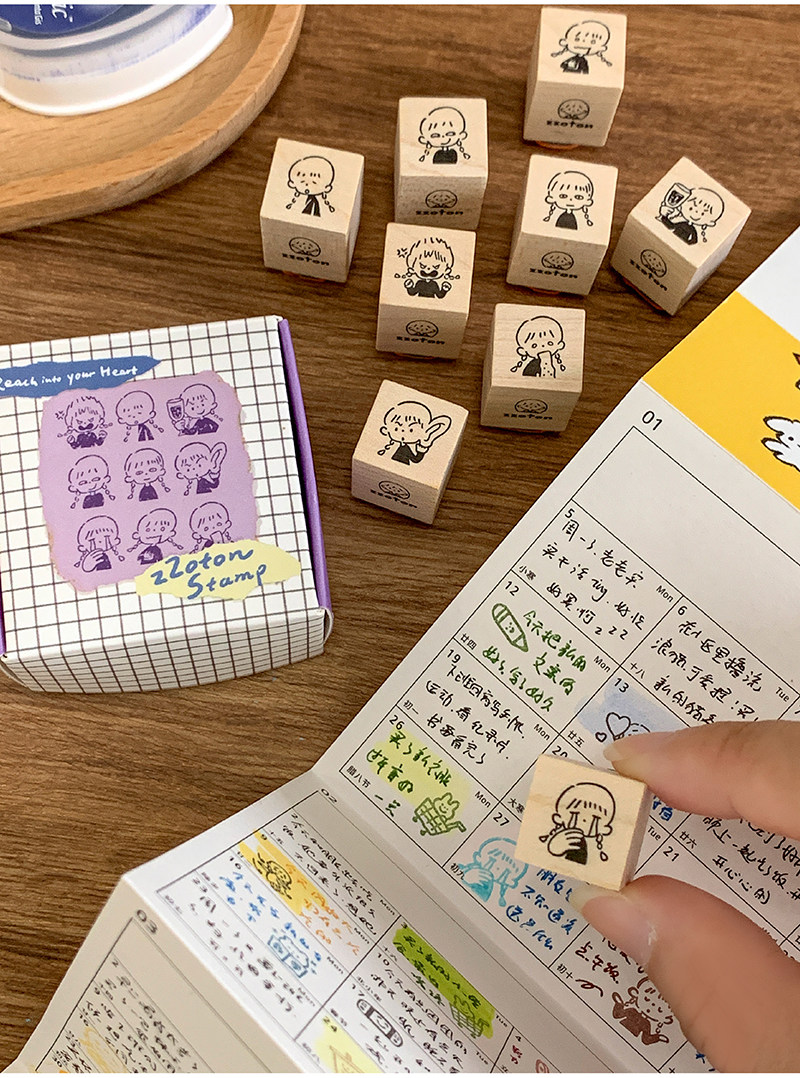 Molinta - Expressions and Actions stamp V4