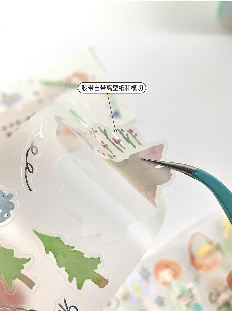 Molinta - Tape - A Stroll In Watercolor Hues