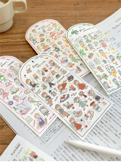 Molinta Sticker Sheets - Color Block Series