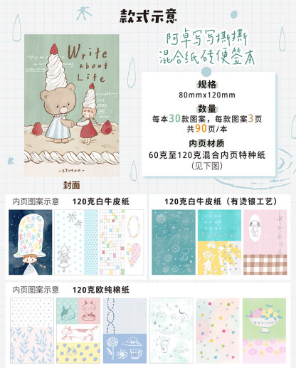 Molinta - Write about life Paper Notes