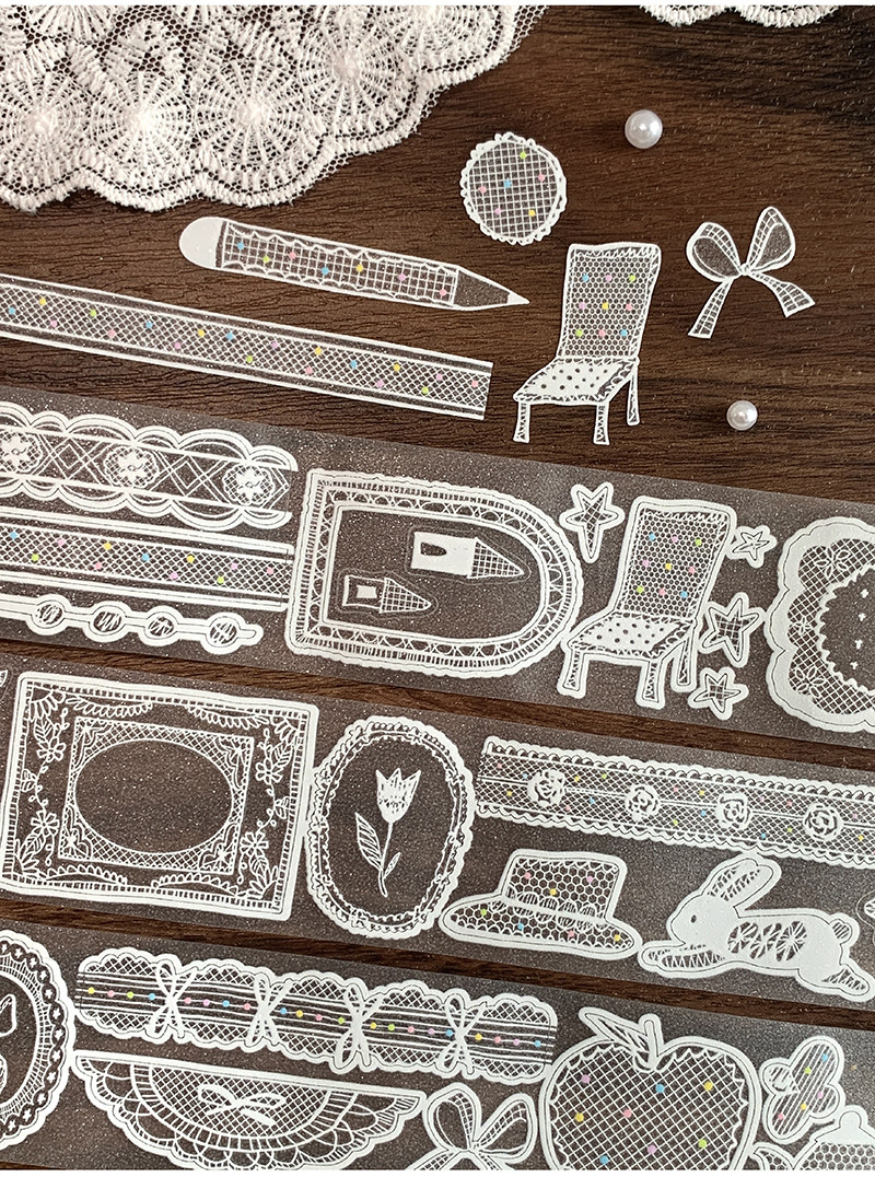 Molinta - Kiss Cut Tape - Old Paris Lace