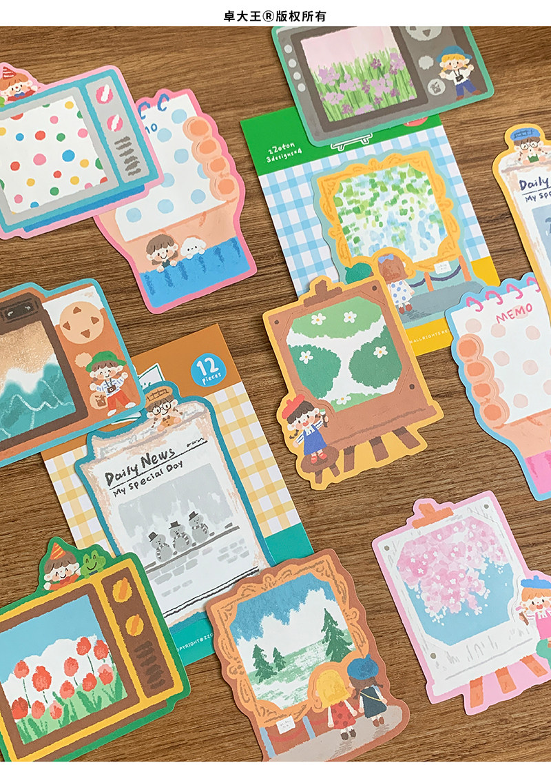 Molinta Memo Pad - Today's Notes series