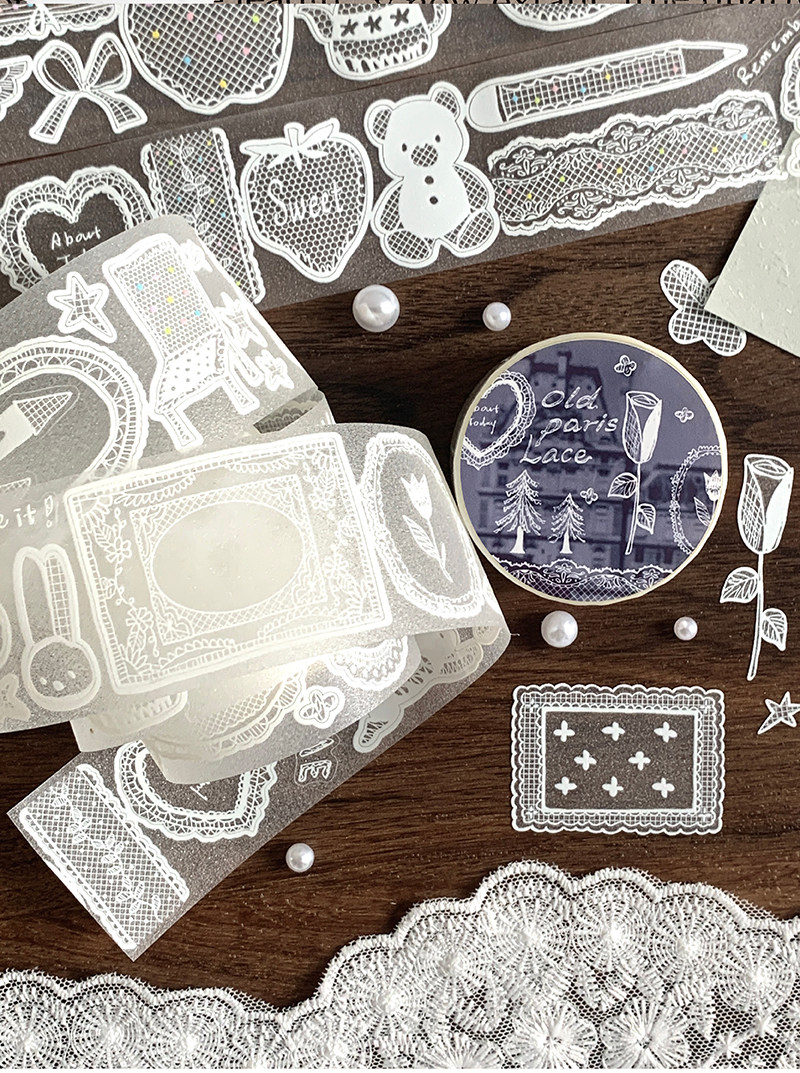 Molinta - Kiss Cut Tape - Old Paris Lace