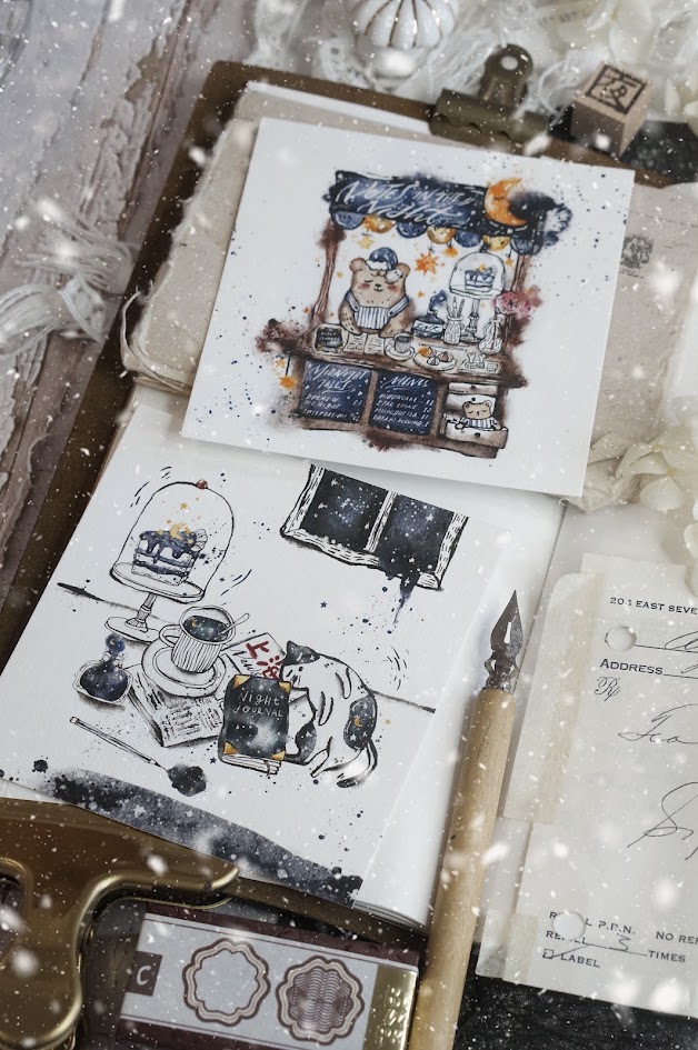 Black Milk Project - Notes in the Night - Postcards
