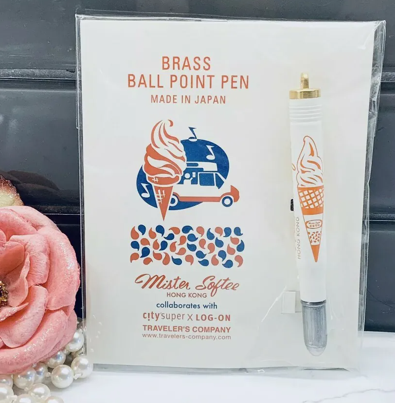 Traveler's Company X x Mister Softee Brass Ballpoint Pen