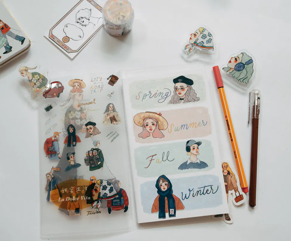 La Dolce Vita - Cover - We move forward happily Portable folder