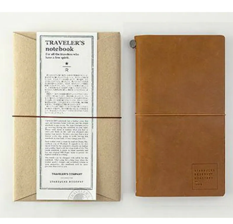 Traveler's Notebook Limited Set - Regular Size -Starbucks Roastery 