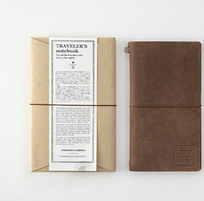 Traveler's Notebook Limited Set - Regular Size -Starbucks Roastery 