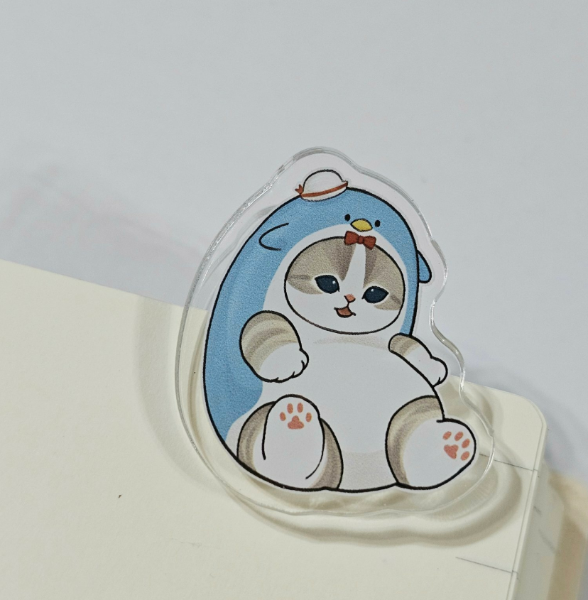 Mofusand Book Clip - Tuxedo Sam