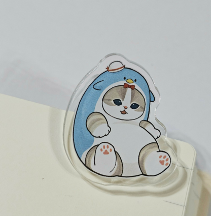 Mofusand Book Clip - Tuxedo Sam