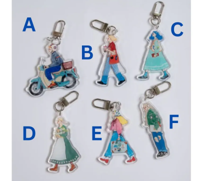 La Dolce Vita - Acrylic Pendant - We are moving forward happily series  