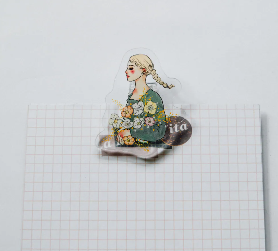 La Dolce Vita - Acrylic Clip - We are moving forward happily series  