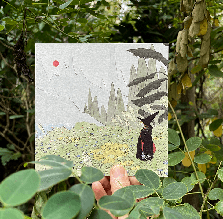 Nekocha - Postcard - Tea Party