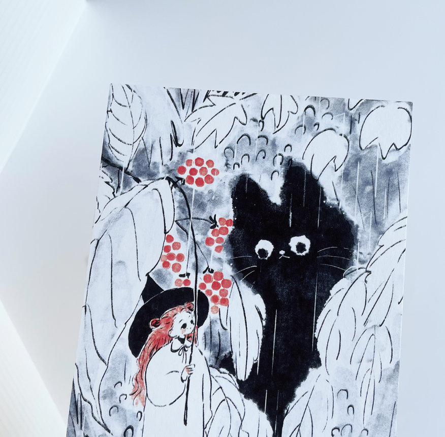 Nekocha - Postcard - Kitten