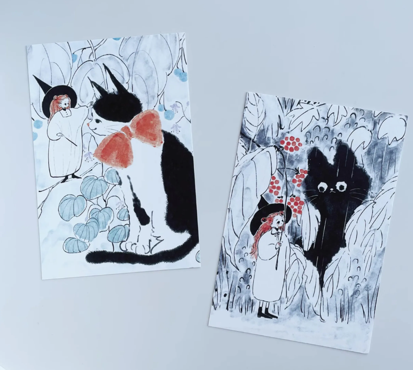 Nekocha - Postcard - Kitten