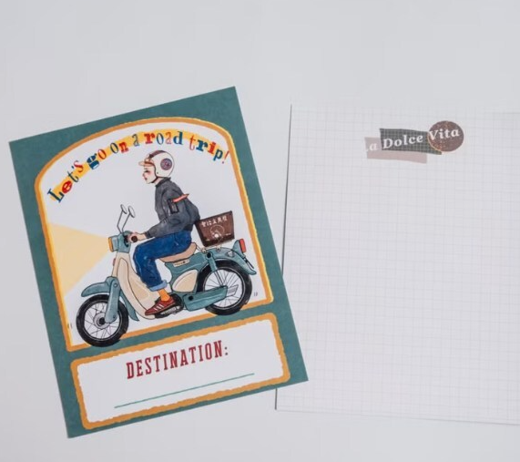 La Dolce Vita - Postcard - Travel to the next stop