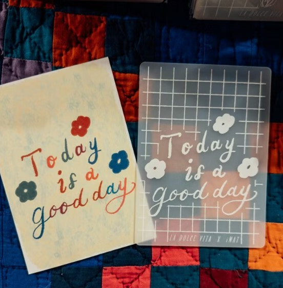 La Dolce Vita - Stamp Pad - Today is a good day