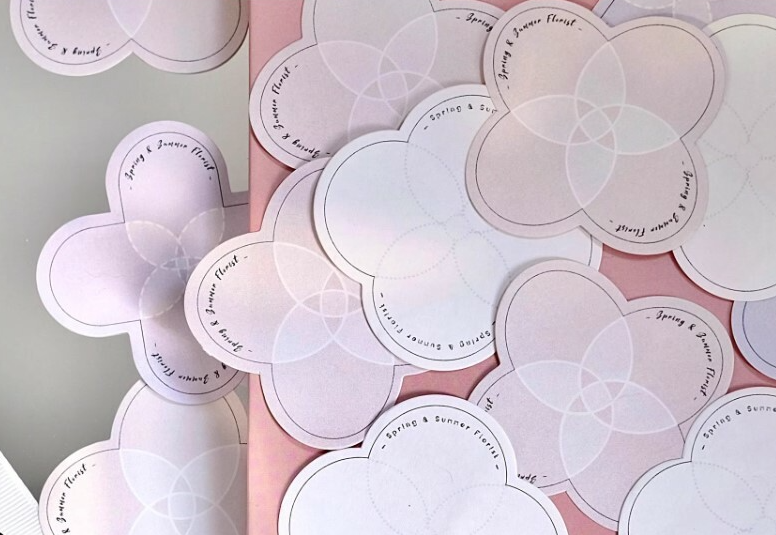 Freckles Tea - Paper - Flower Pattern 