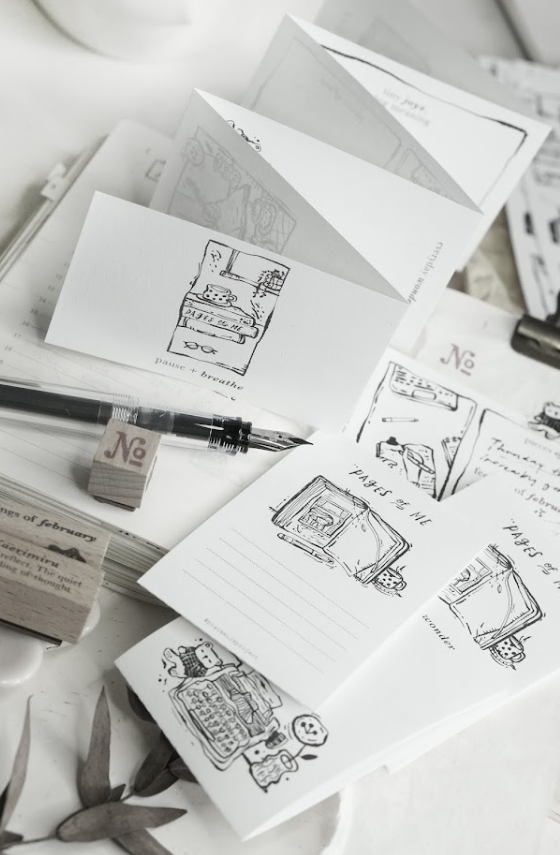 Black Milk Project - Paper - Pages of Me - Perforated Memo Sheets