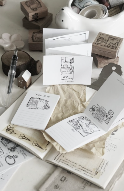 Black Milk Project - Paper - Pages of Me - Perforated Memo Sheets