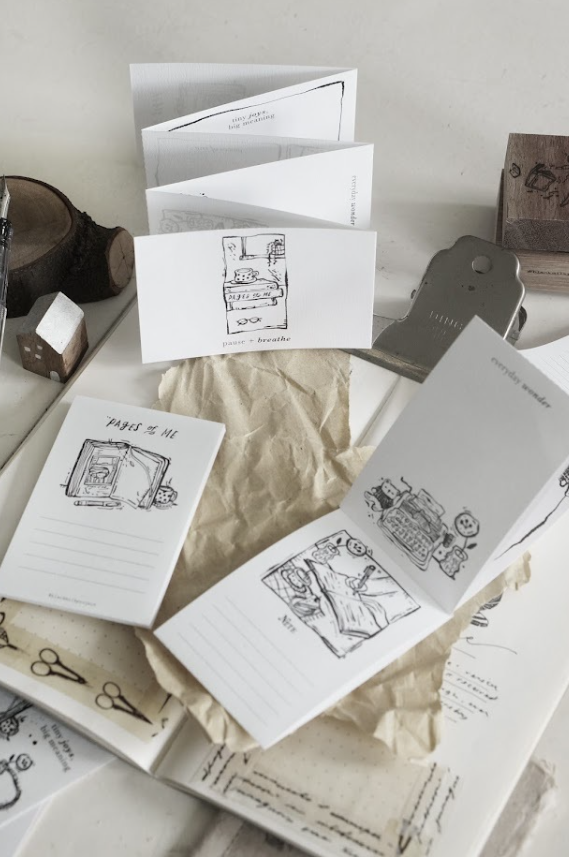 Black Milk Project - Paper - Pages of Me - Perforated Memo Sheets