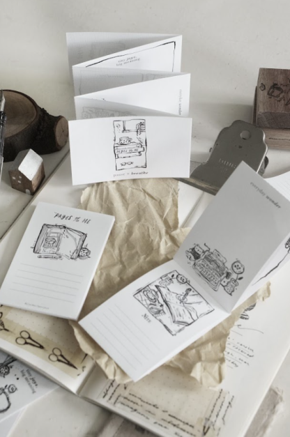 Black Milk Project - Paper - Pages of Me - Perforated Memo Sheets