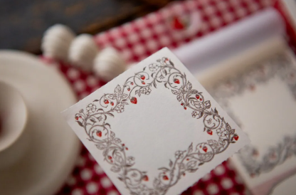 Ours - Letterpress Book - Strawberry Frame