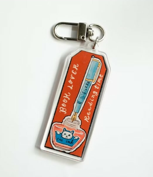 La Dolce Vita - Acrylic Pendant - Reading and writing