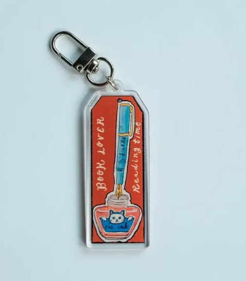 La Dolce Vita - Acrylic Pendant - Reading and writing